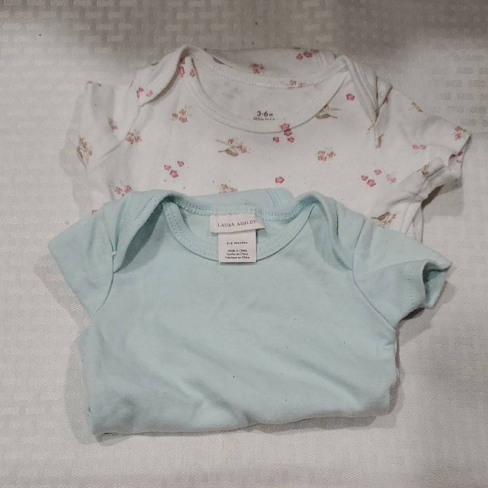 child of mine Pink Floral & Gingham Baby Mix Bundle Of Cloths - Picture 4 of 9